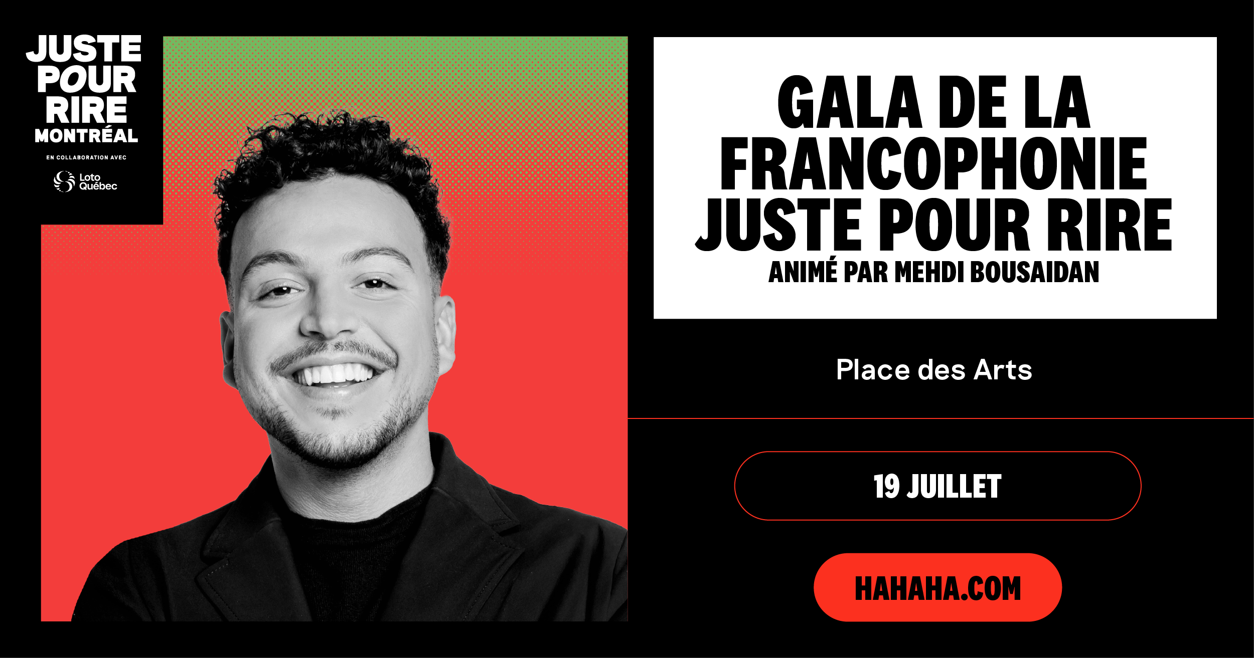 JUSTE POUR RIRE ANNONCE UNE COLLABORATION MAJEURE AVEC PRIME VIDEO