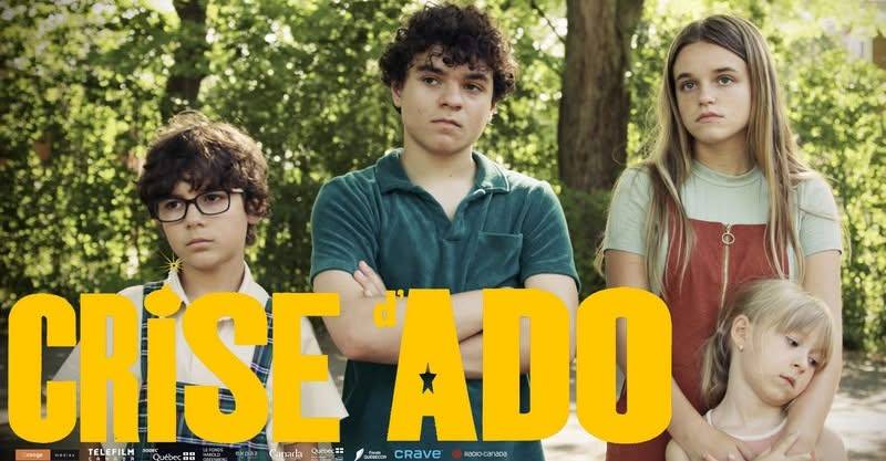 CRISE D’ADO de Marc-André Lavoie en salle le 21 février 2025 sur une quarantaine d’écrans