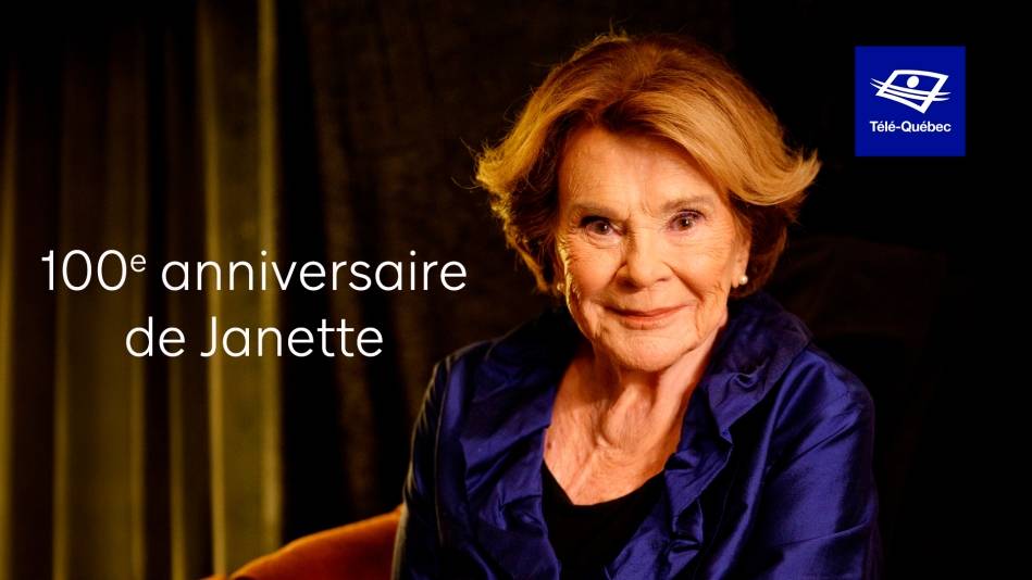 Télé-Québec honore la grande Janette Bertrand