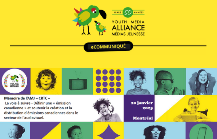 L’AMJ vous invite à vous inscrire à une session d’info du CRTC sur leur Décision: Définition de Contenu Émission Canadienne