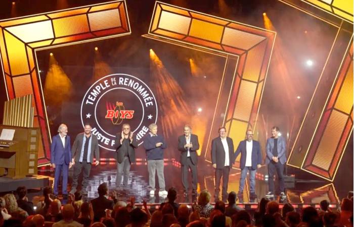 Juste pour rire annonce la diffusion télévisuelle du « Temple de la renommée : Les Boys » !