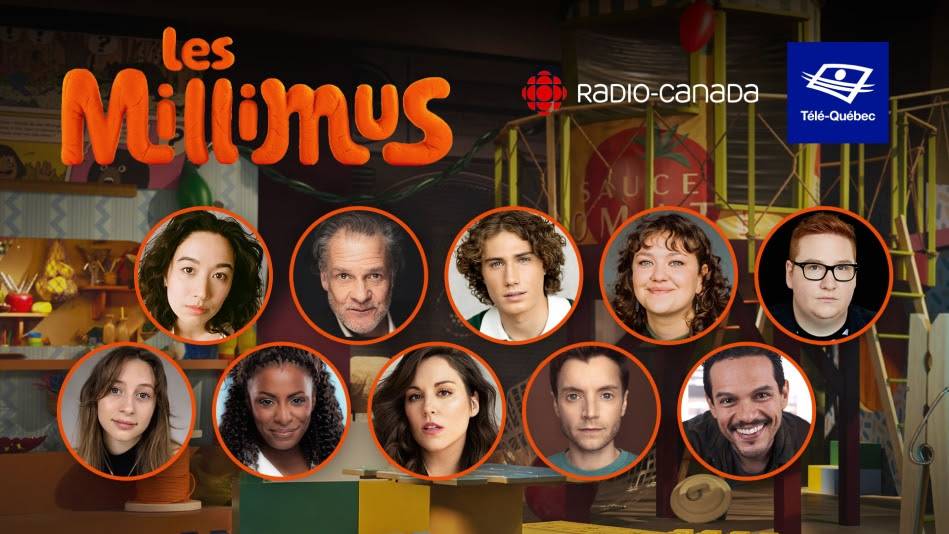 Télé-Québec et Radio-Canada dévoilent leur nouvelle quotidienne pour les enfants : Les Millimus